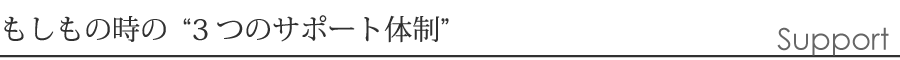 WordPressもしもの時の3つのサポート体制